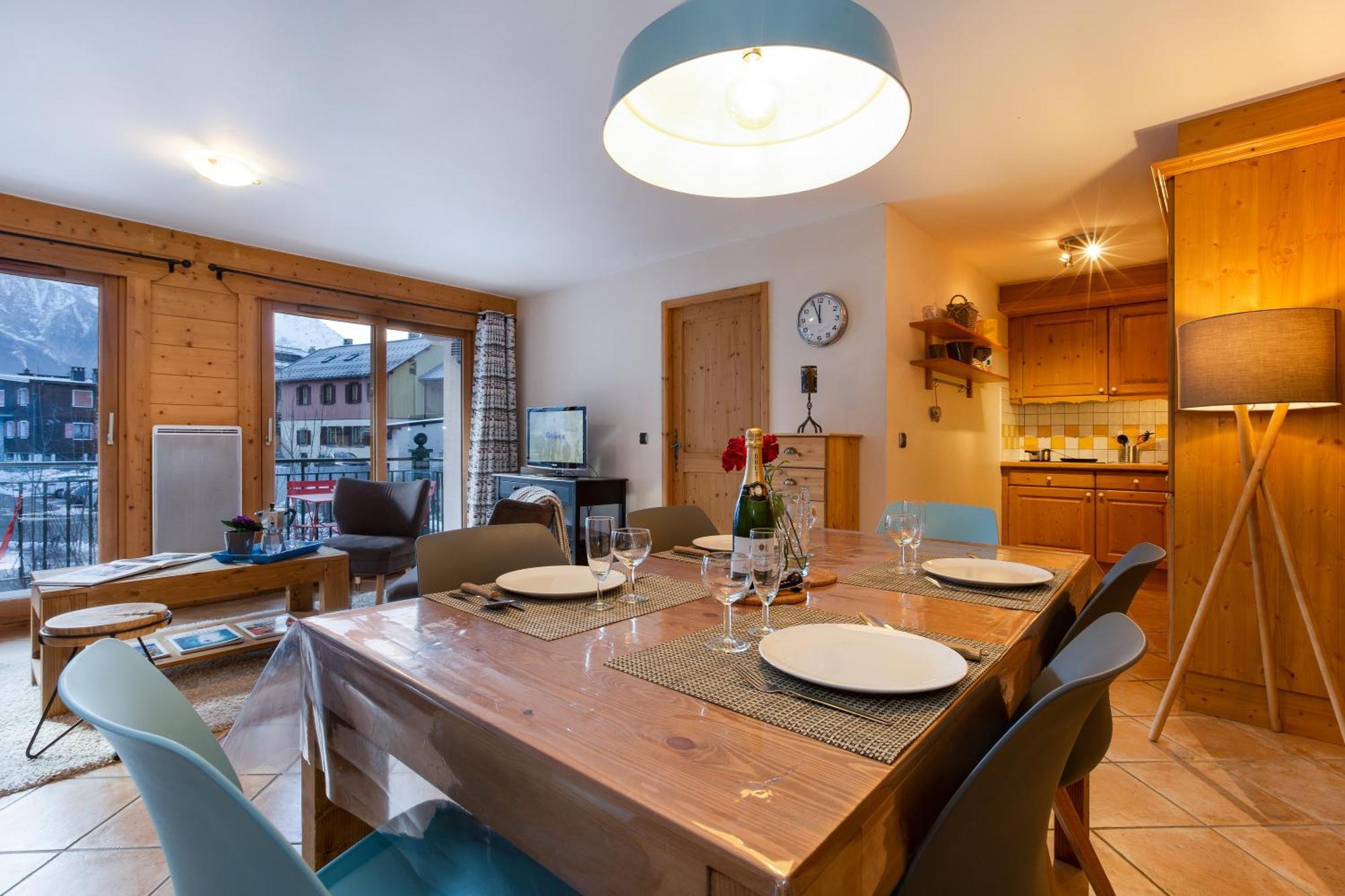Appartement Belle Vue - Happy Rentals Chamonix Esterno foto