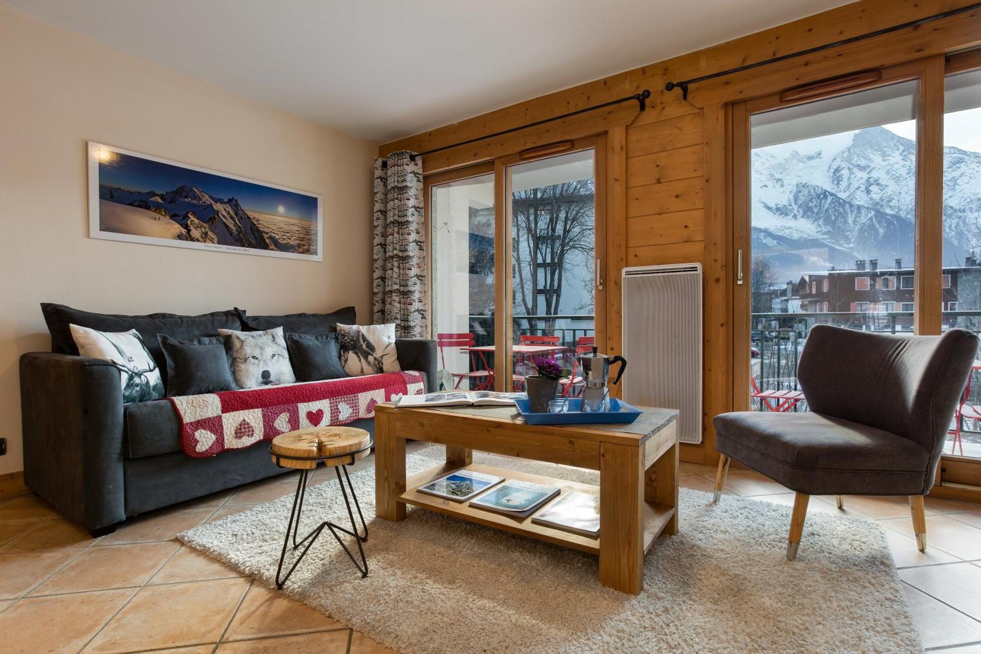 Appartement Belle Vue - Happy Rentals Chamonix Esterno foto