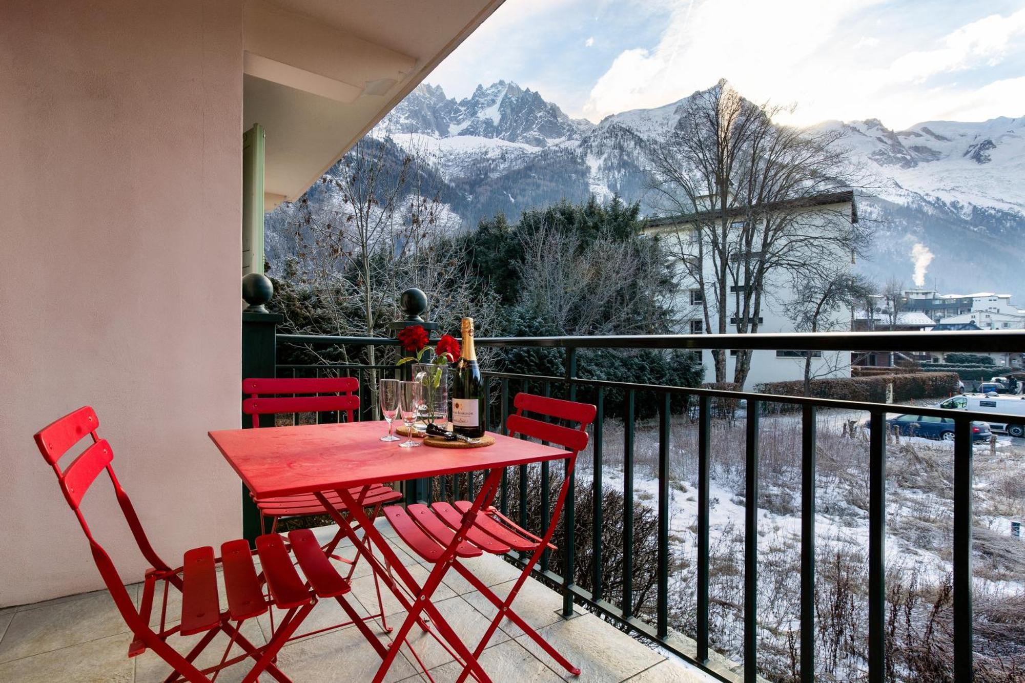 Appartement Belle Vue - Happy Rentals Chamonix Esterno foto
